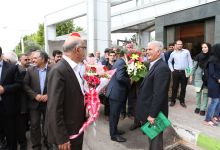 گزارش تصویری از استقبال دانشگاهیان و مردم شاهرود  از پروفسور علی اکبر جلالی  در دانشگاه صنعتی شاهرود